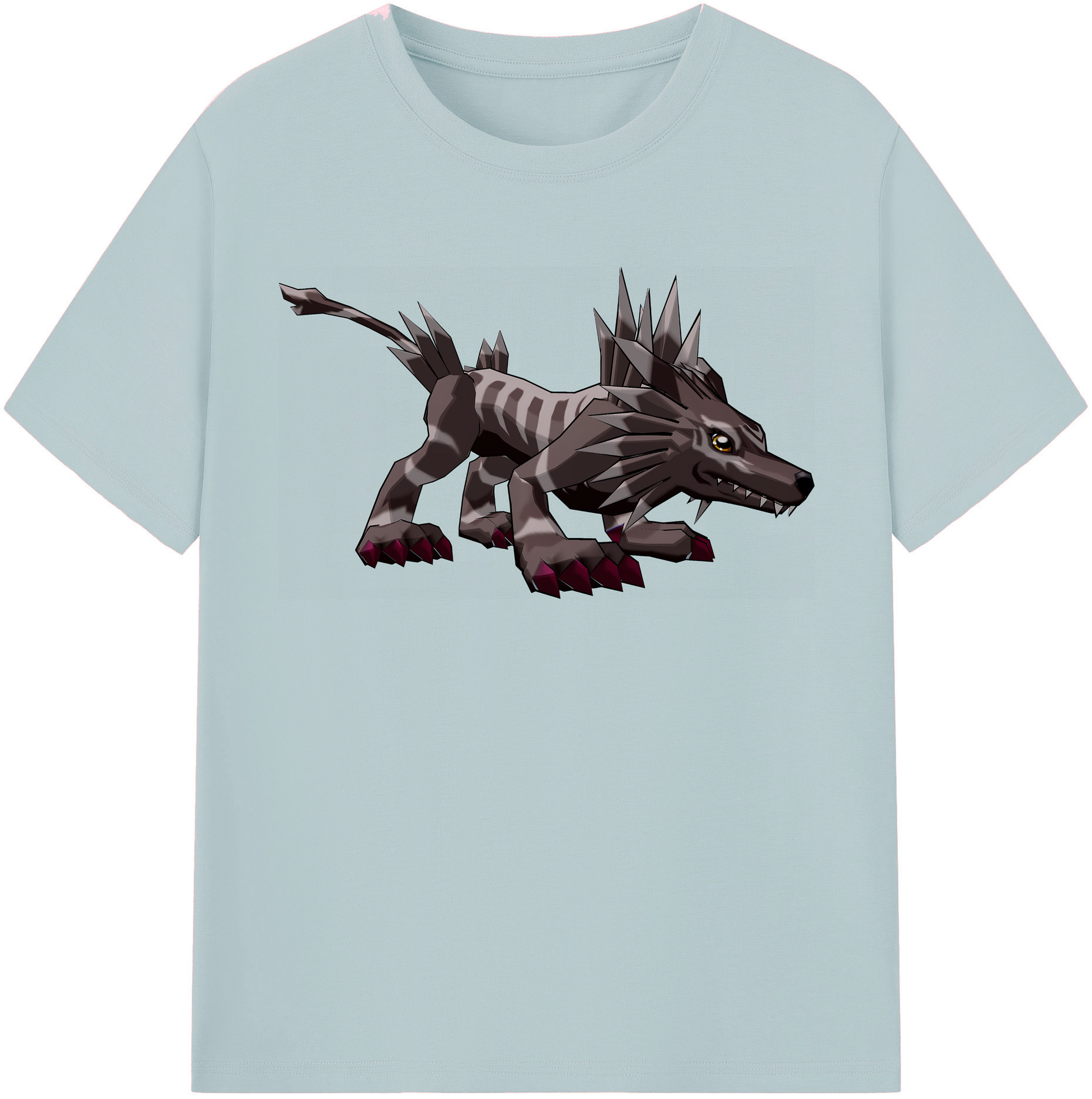 （画像用） Digimon デジタルモンスター/デジモン 綿100％半袖Tシャツ（フロントプリント）
